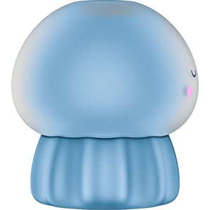  Голубой вакуумный стимулятор клитора в форме медузы Satisfyer Jelly-cious 