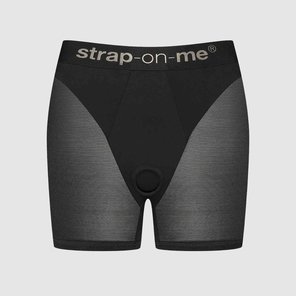  Трусики-шорты для фиксации насадок Strap-on-me Harness Lingerie Halo size S 