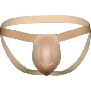  Мужской пуш-ап вкладыш бежевого цвета 