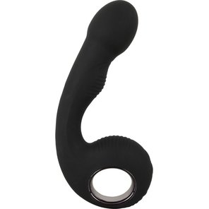  Черный силиконовый вибратор G P-Spot Vibrator 16,8 см 
