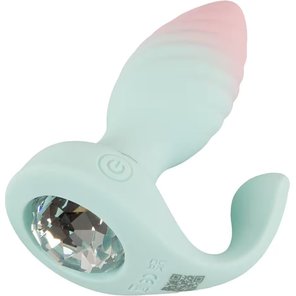  Анальная пробка JUVELA RC Butt Plug с пультом ДУ 11,5 см 