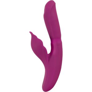  Лиловый вибратор-кролик 4 Function Vibrator 24 см 
