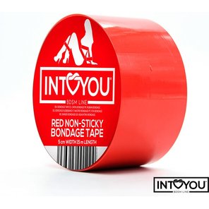  Красный скотч для фиксации Non-Sticky Bondage Tape 15 м 