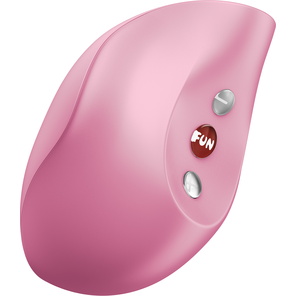  Розовый стимулятор с воздушным импульсом Delicia 