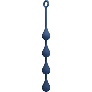  Синяя анальная цепочка 42,6 см 