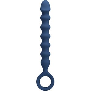  Синяя анальная цепочка 28,5 см 