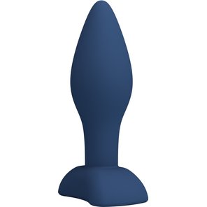  Синяя анальная пробка Bulb Plug 10,5 см 