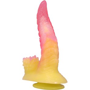  Силиконовый фаллоимитатор Flame Beast 22,5 см 