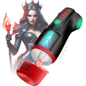  Интерактивный мастурбатор Raven с вакуумом, вибрацией и подсветкой 