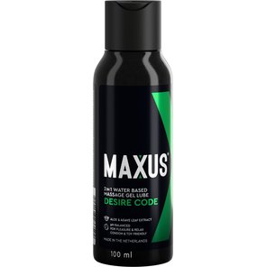  Смазка на водной основе с алоэ вера MAXUS Desire Code 100 мл 