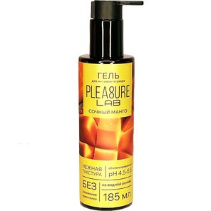  Съедобный лубрикант на водной основе Pleasure Lab с ароматом манго 185 мл 