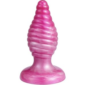  Розовая анальная втулка SILEXD Fantasy Cherry 9,2 см 