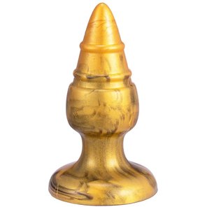  Золотистая анальная втулка SILEXD Fantasy Goldy 9,2 см 