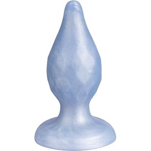  Голубая анальная втулка SILEXD Fantasy Diamond 9,2 см 