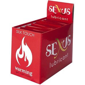  Набор из 50 пробников гель-смазки на водной основе Silk Touch Warming по 6 мл. каждый 