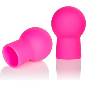  Розовые насадки-присоски на соски Silicone Advanced Nipple Suckers 