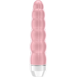  Розовый фигурный вибратор Lauryn 15 см 
