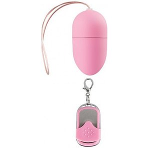  Розовое виброяйцо 10 Speed Remote Vibrating Egg Medium с пультом ДУ 