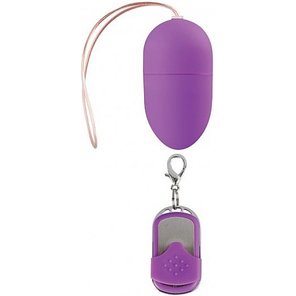  Фиолетовое виброяйцо 10 Speed Remote Vibrating Egg Medium с пультом ДУ 