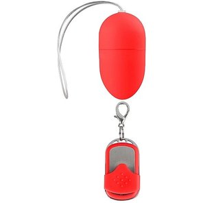  Красное виброяйцо 10 Speed Remote Vibrating Egg Medium с пультом ДУ 