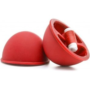  Красные вакуумные присоски с вибрацией Vibrating Suction Cup 