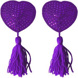  Фиолетовые пестисы-сердечки Tassels Heart 