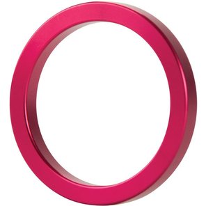  Розовое металлическое эрекционное кольцо Metal Cockring 