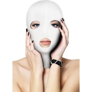  Белая маска на голову с прорезями Subversion Mask 