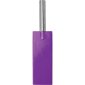  Фиолетовая прямоугольная шлёпалка Leather Paddle 35 см 