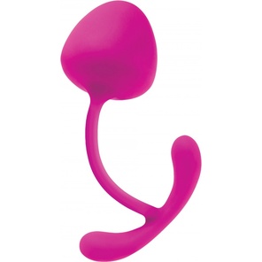  Розовый вагинальный шарик Vee 