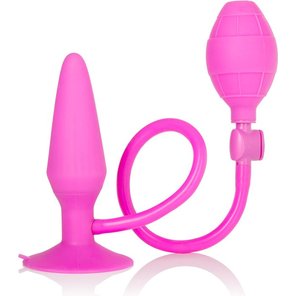  Розовый анальный расширитель на присоске Booty Pumper Medium 11,5 см 