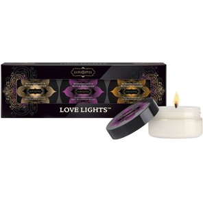  Набор из 3 массажных свечек KamaSutra Love Lights 