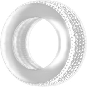  Прозрачное эрекционное кольцо No.44 Cockring 