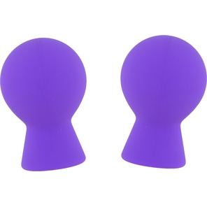  Фиолетовые присоски для груди LIT-UP NIPPLE SUCKERS SMALL PURPLE 
