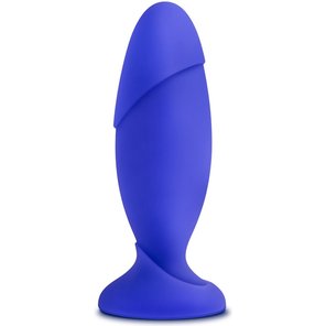  Синяя пробка-фаллос Performance Rocket Plug 17,8 см 