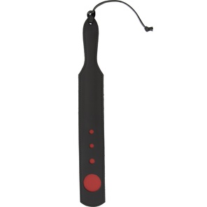  Чёрный пэддл с красным геометрическим узором O-Impression Paddle 40 см 