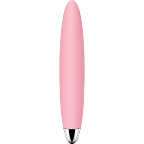  Розовый компактный вибростимулятор клитора Daisy 12,5 см 