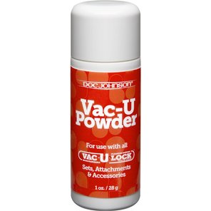  Присыпка Vac-U Powder для легкого вкручивания насадок на плаг Vac-U-Lock 28 гр 