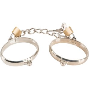  Металлические наручники Metal Handcuffs с замочками 
