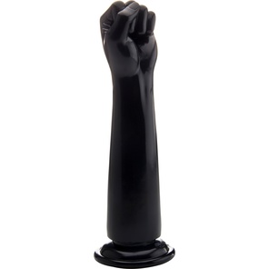  Чёрный кулак для фистинга Fisting Power Fist 32,5 см 
