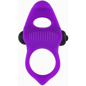  Фиолетовое эрекционное виброкольцо Lingus MAX 