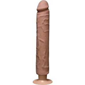  Вибратор-мулат The Realistic Cock ULTRASKYN Without Balls Vibrating 12” 33,5 см 