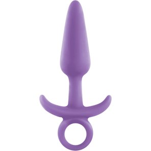  Фиолетовая анальная пробка Firefly Prince Medium 12,7 см 