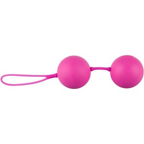  Розовые вагинальные шарики XXL Balls 