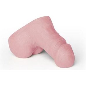  Мягкий имитатор пениса Pink Limpy экстра малого размера 9 см 