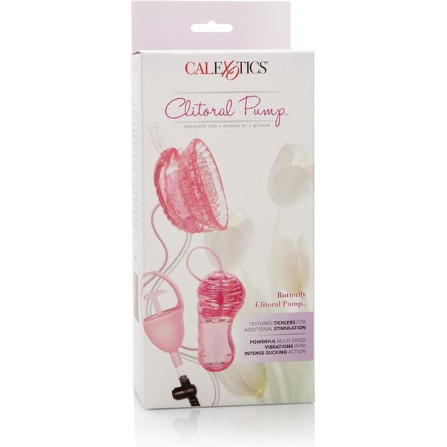 Вибрирующая помпа для клитора Butterfly Clitoral Pump - Clitoral Pumps. Фотография 3.