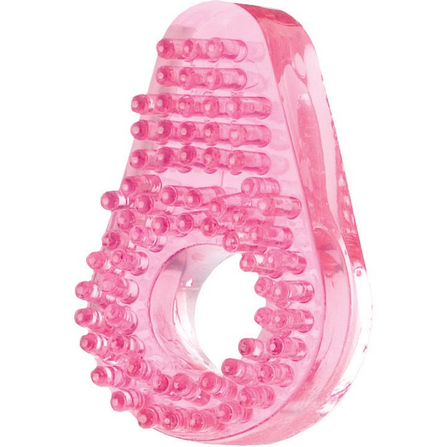 Розовое эрекционное кольцо для мягкой стимуляции клитора - Rings!
