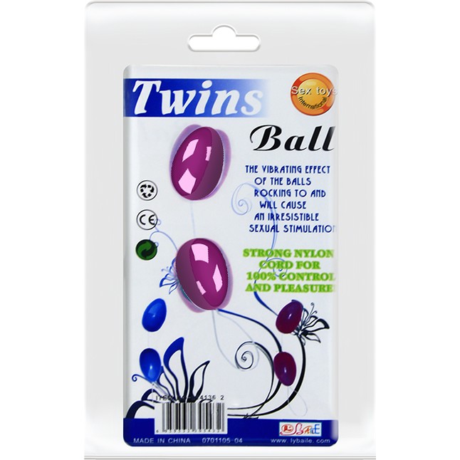 Фиолетовые анальные шарики вытянутой формы. Фотография 4.