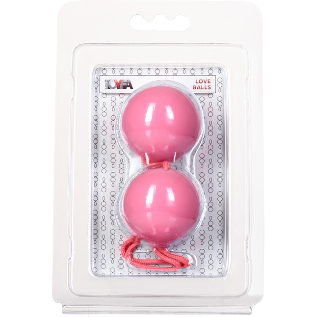 Розовые вагинальные шарики BI-BALLS. Фотография 3.