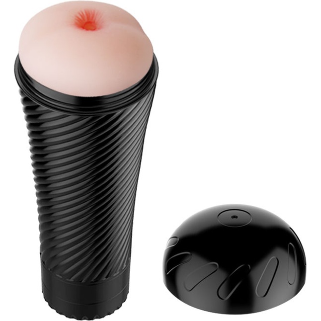 Мастурбатор-анус с многоуровневой вибрацией Pink Butt. Фотография 2.